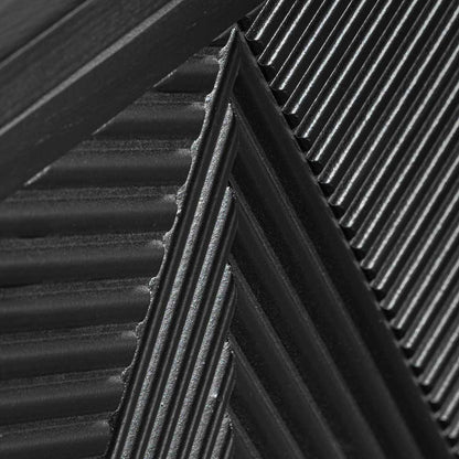 CDT6475-NI 1.7m Wooden Buffet Unit - Full Black