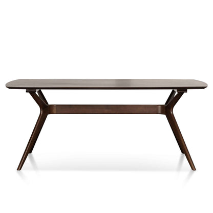 Nora 1.85m Dining Table - Walnut