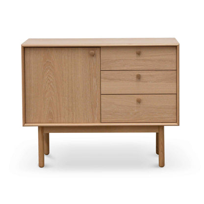 Narrow Wooden Sideboard and Buffet - Natural