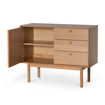 Narrow Wooden Sideboard and Buffet - Natural