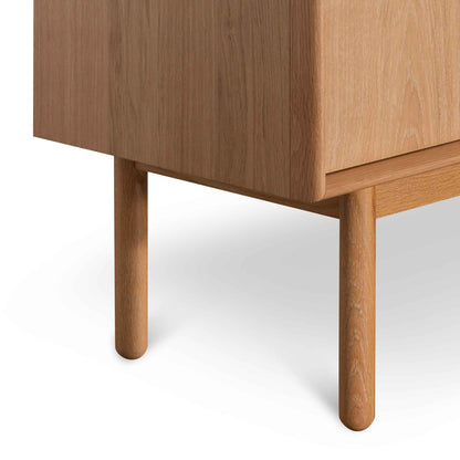 Narrow Wooden Sideboard and Buffet - Natural