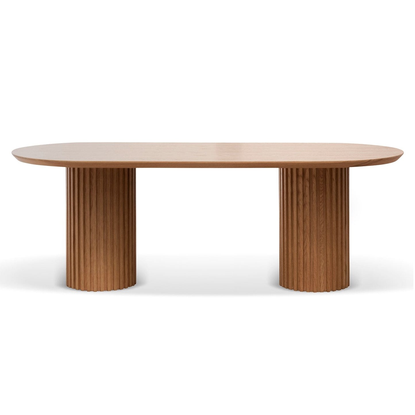 Marty 2.2m Wooden Dining Table - Natural