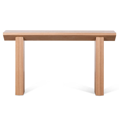 CDT6717-CN 1.4m Oak Console Table - Natural