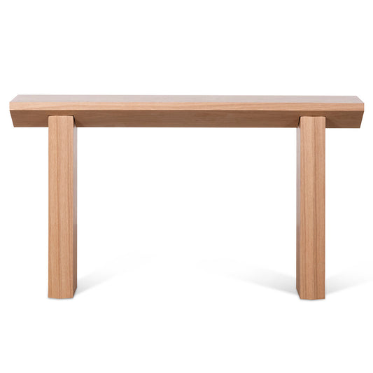 CDT6717-CN 1.4m Oak Console Table - Natural