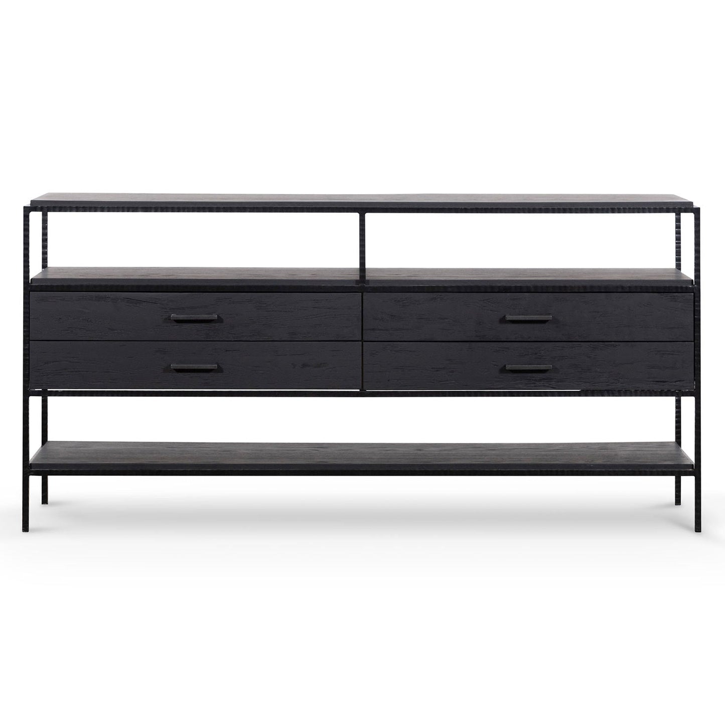 CDT6764-NI 1.6m Sideboard Unit - Full Black