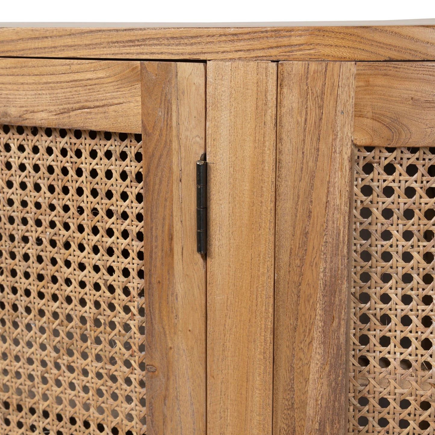 CDT6768 2.1m Sideboard Unit - Natural with Rattan Doors