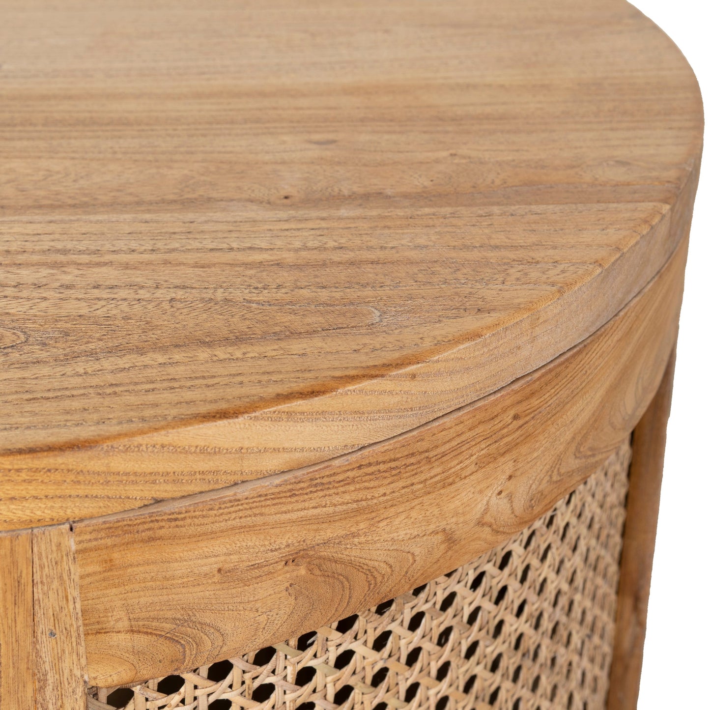 CDT6768 2.1m Sideboard Unit - Natural with Rattan Doors