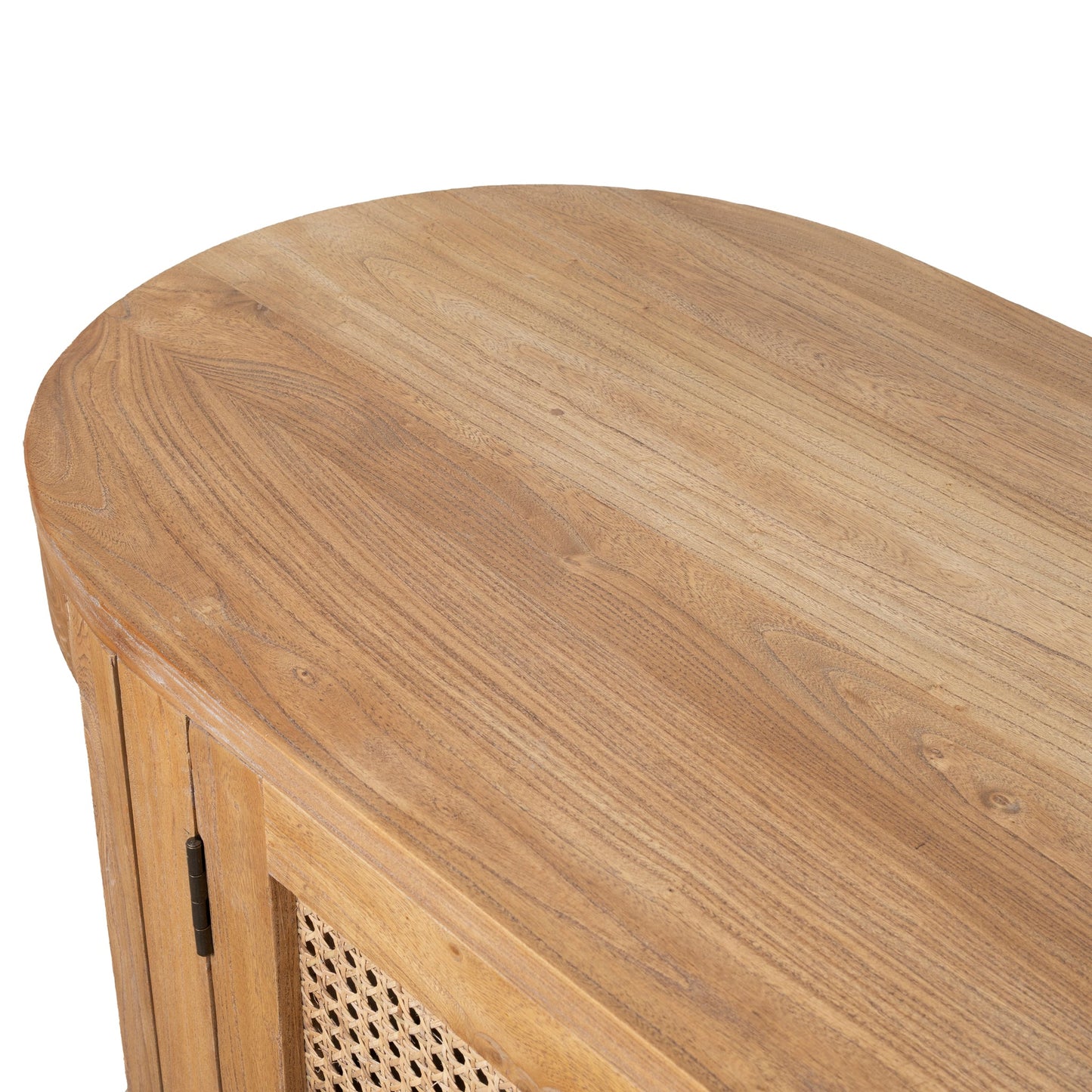 CDT6768 2.1m Sideboard Unit - Natural with Rattan Doors