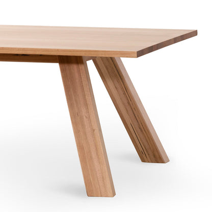 Alden 2.4m Dining Table - Messmate - Last One