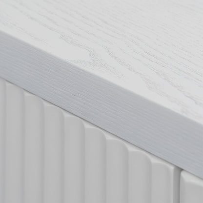 CDT8049-DW 100cm Wooden Storage Cabinet - White