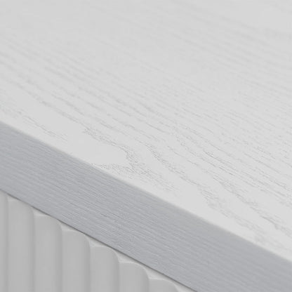 100cm Wooden Storage Cabinet - White