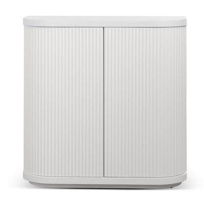 100cm Wooden Storage Cabinet - White