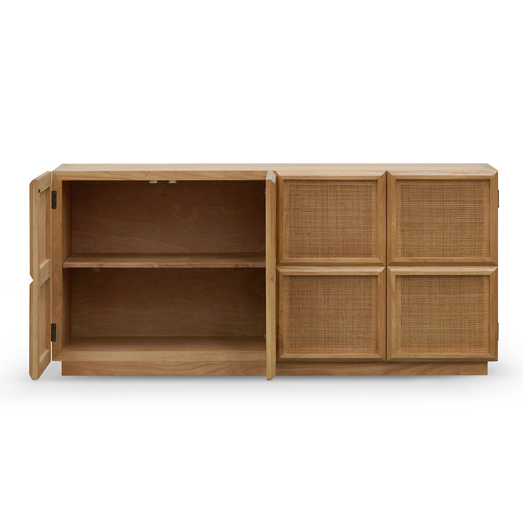 Marquis 1.8m Rattan Door Sideboard - Natural