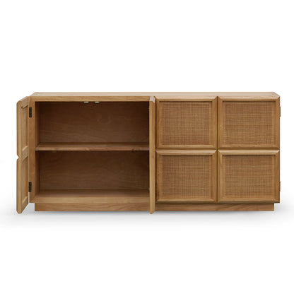 Marquis 1.8m Rattan Door Sideboard - Natural