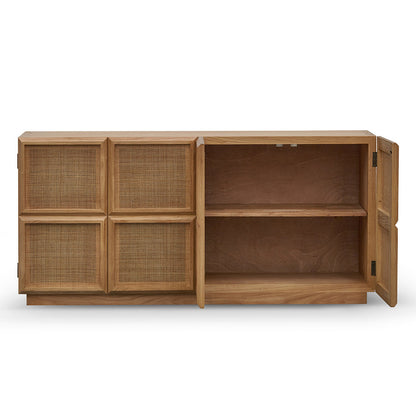 Marquis 1.8m Rattan Door Sideboard - Natural