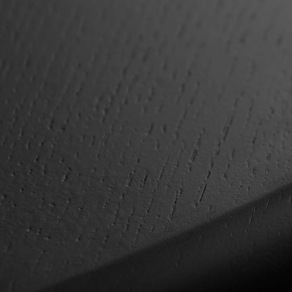 Tonya 1.4m Round Dining Table - Full Black