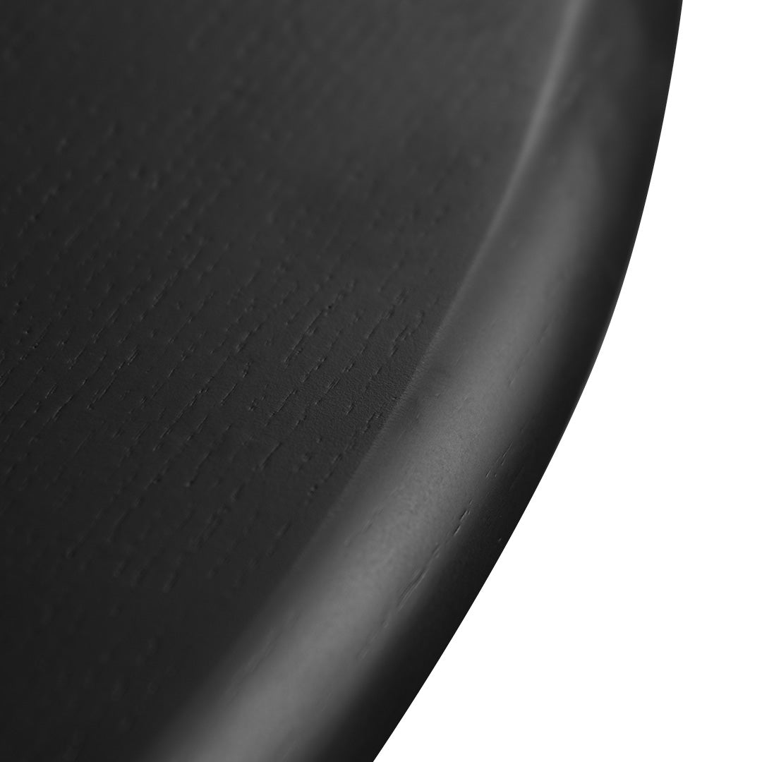 Tonya 1.4m Round Dining Table - Full Black