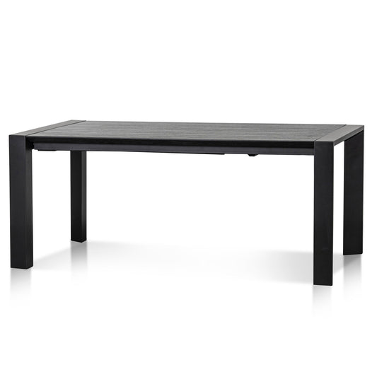 Viola Extendable (1.8m - 2.8m) Wooden Dining Table - Black