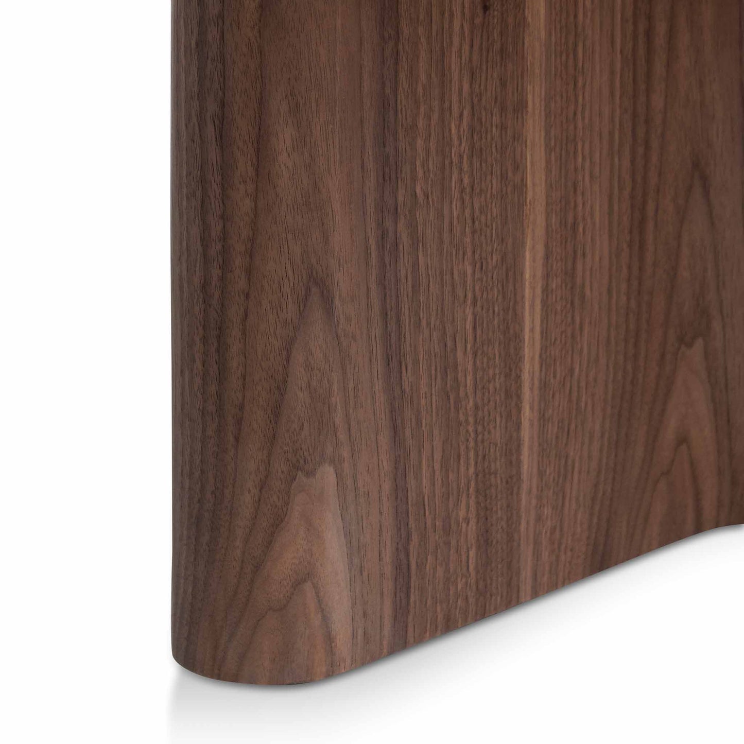 Benton 1.5m Round Grey Glass Dining Table - Walnut - Last One