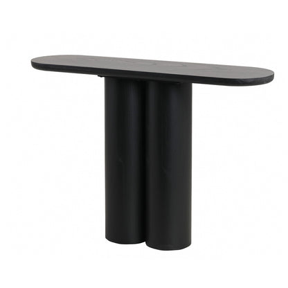 Quinn 1.4m ELM Console Table - Full Black - Last One