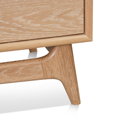 CDT8385-VN Wide Sideboard Unit with Drawers - Natural Oak