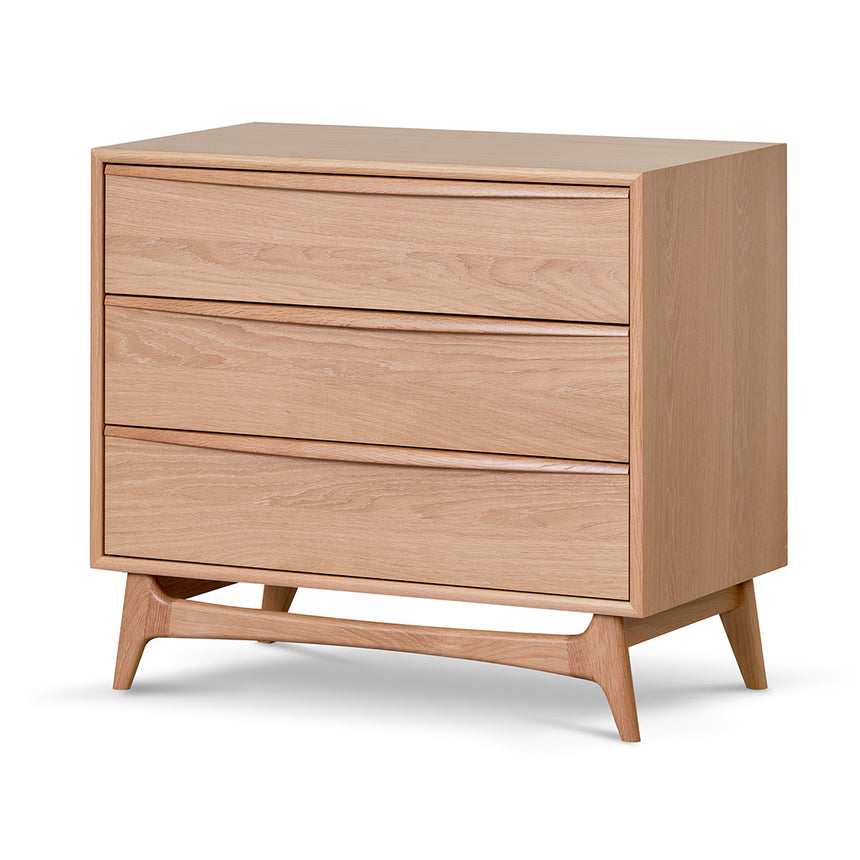 3 Drawer Chest - Natural Oak