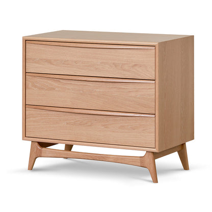 3 Drawer Chest - Natural Oak