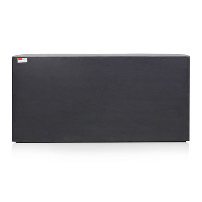 1.6m Sideboard - Full Black