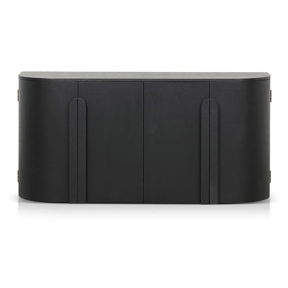1.6m Sideboard - Full Black