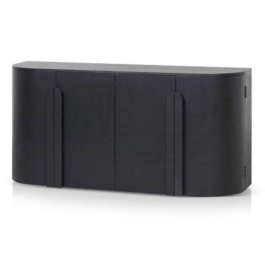 CDT8407-NI 1.6m Sideboard - Full Black