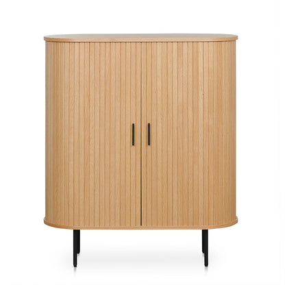 Ex Display - Dania 1.18 (H) Wooden Storage Cabinet - Natural