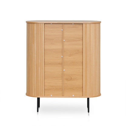 Ex Display - Dania 1.18 (H) Wooden Storage Cabinet - Natural