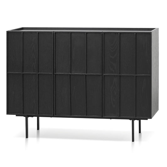 Aniya 1.2m Buffets Unit - Full Black