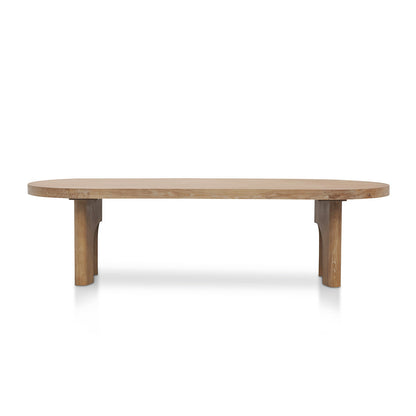 Teresa 2.8m Oval Dining Table - Natural
