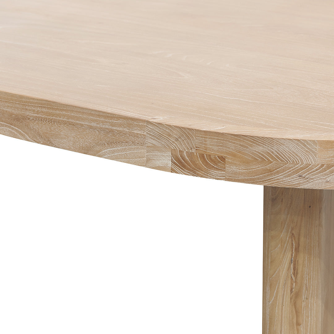 Teresa 2.8m Oval Dining Table - Natural
