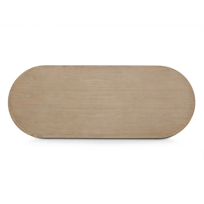 Teresa 2.8m Oval Dining Table - Natural