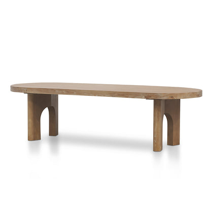 Teresa 2.8m Oval Dining Table - Natural