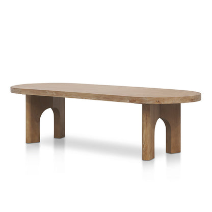 Teresa 2.8m Oval Dining Table - Natural