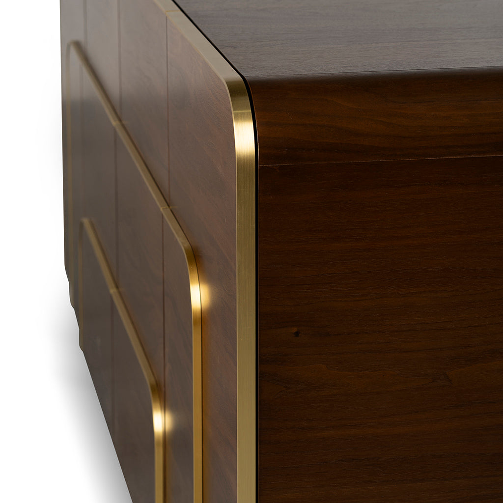 CDT8517-VA 2m Buffet Unit - Walnut