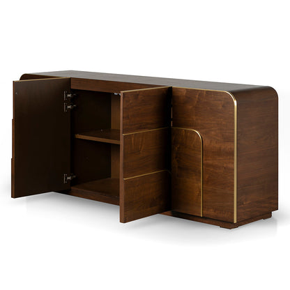 CDT8517-VA 2m Buffet Unit - Walnut