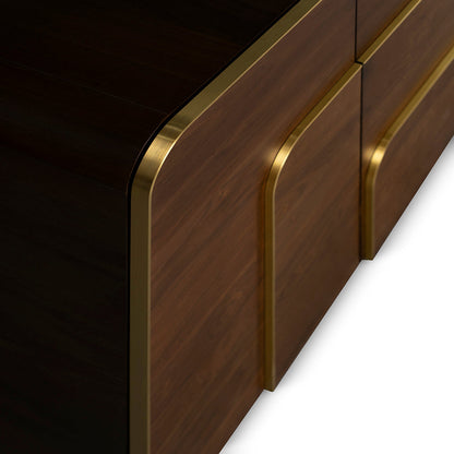 CDT8517-VA 2m Buffet Unit - Walnut