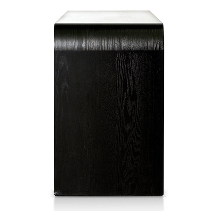 2m Buffet Unit - Textured Espresso Black