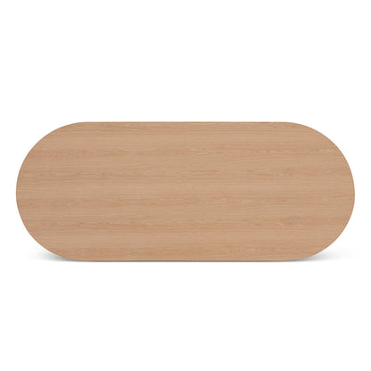 Marty 2.5m Wooden Dining Table - Natural