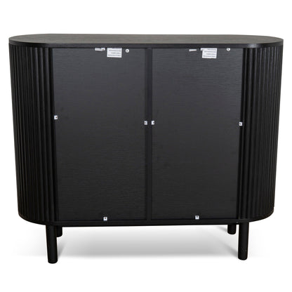Melita 1.2m Sideboard Unit - Full Black