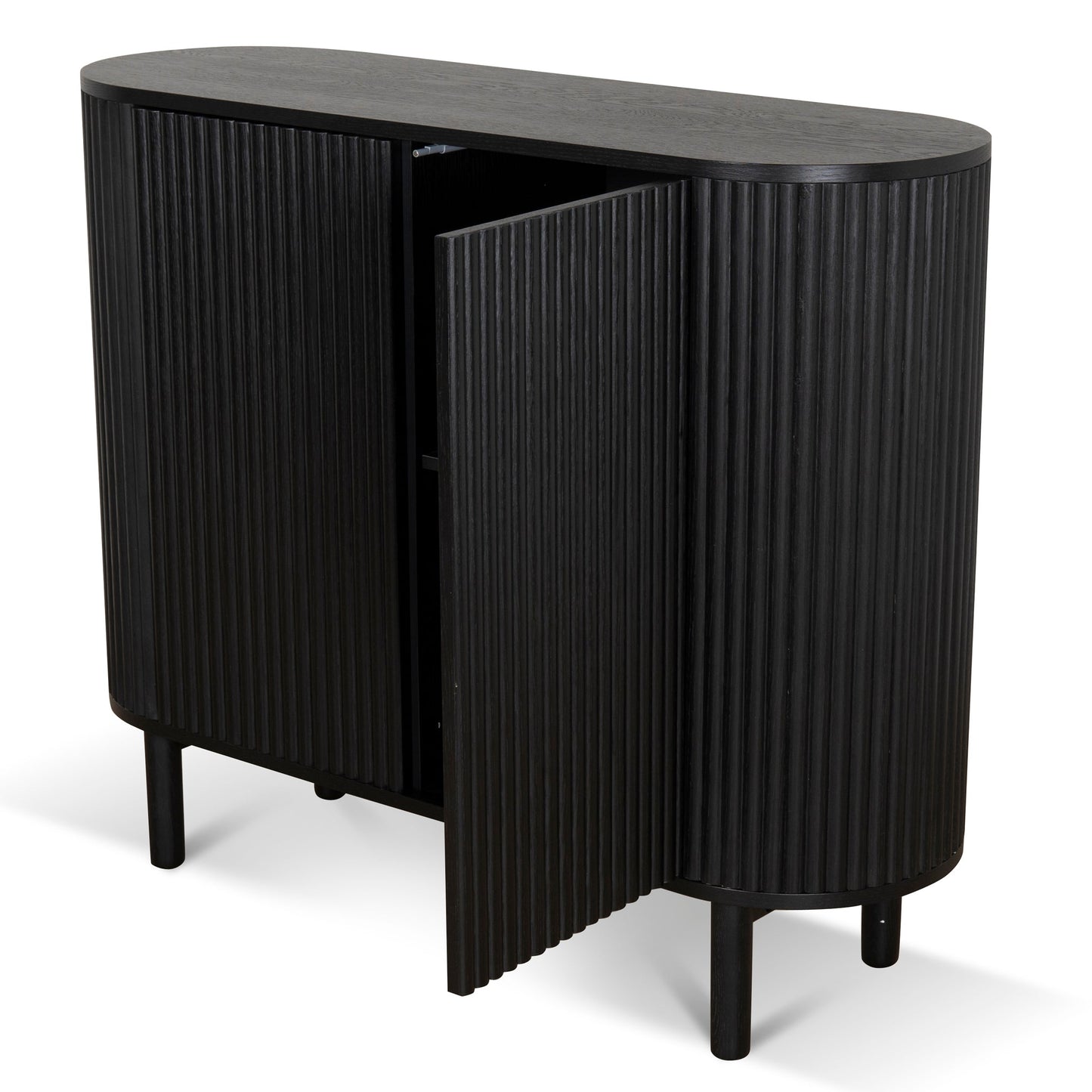 Melita 1.2m Sideboard Unit - Full Black