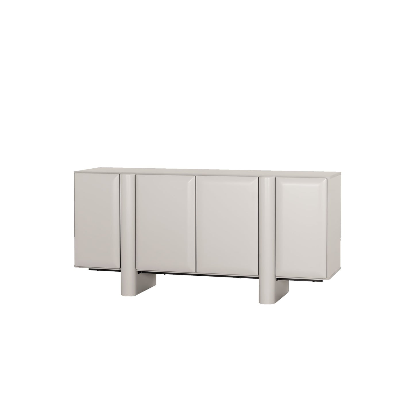 CDT8641-IG 1.6m Sideboard Unit - Warm Grey