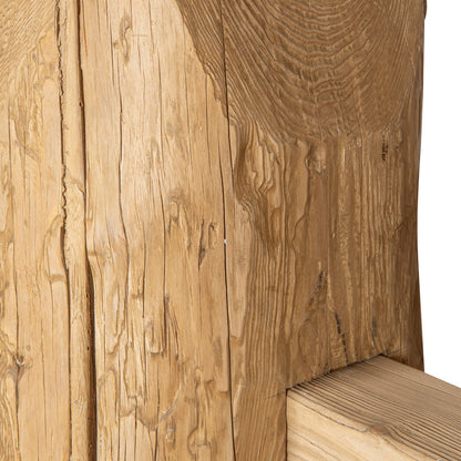 2.2m Elm Dining Table - Natural