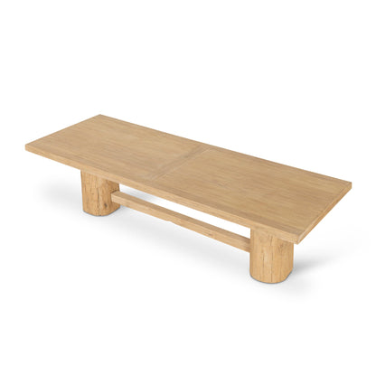 Josif 2.8m Elm Dining Table - Natural