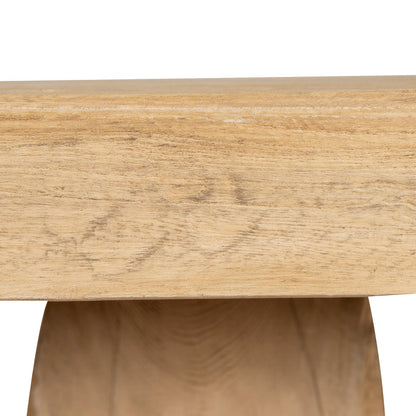 2.8m Elm Dining Table - Natural