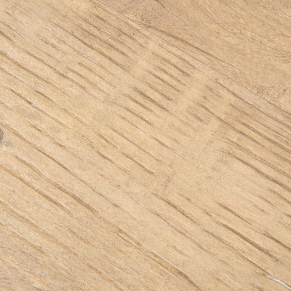 1.52m Elm Round Dining Table - Natural